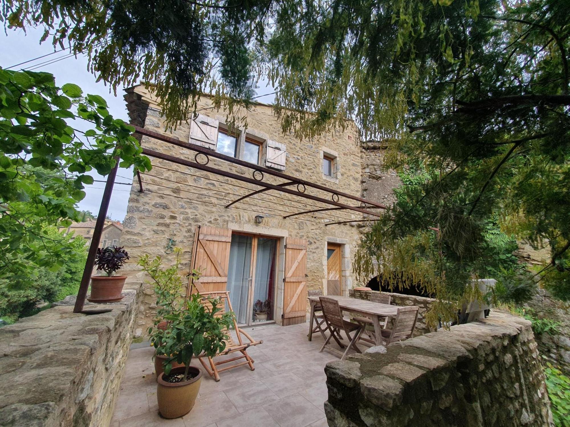 Gite Les Tilleuls Villa Saint-Montan Ngoại thất bức ảnh